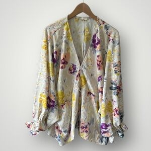 Entro Top Blouse Shirt Size L